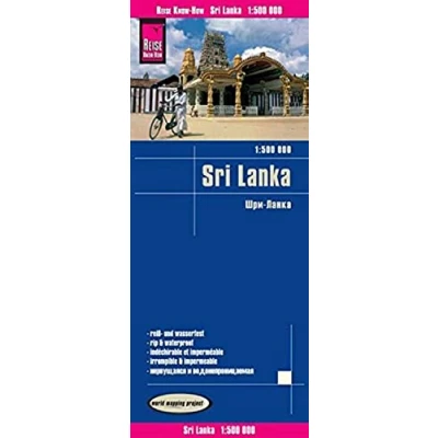 Imagen de Sri Lanka, mapa de carreteras impermeable. Escala 1:500.000. Reise Know How.: worldmappingproject (Sri Lanka (1:500.000))