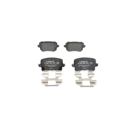 Imagen de BOSCH 0 986 494 626 Juego de pastillas freno Low Metallic Chapa antichirridos, con instrucciones montaje VOLKSWAGEN: Passat B6 Berlina norauto,