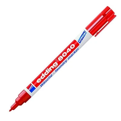 Imagen de e 8040 Marcador de ropa, color rojo