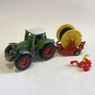 Imagen de siku 1677, Tractor con bobina de Manguera riego, Metal/Plástico, Multicolor, desmontable