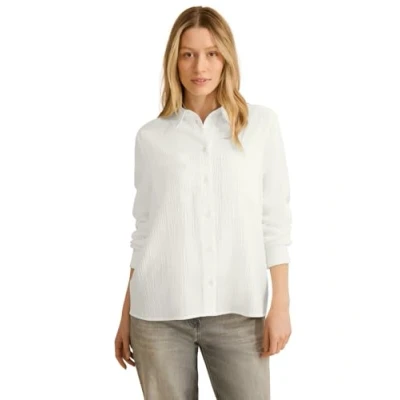 Imagen de Cecil B345576 Blusa con Textura, Vanilla White, L Mujeres