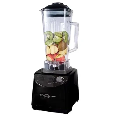 Imagen de My Wave Batidora de Vaso Profesional para Líquidos y Sólidos Potencia 1500W Capacidad 2 L 10 Velocidades Cuchillas Acero Inoxidable 6 Hojas Apta Lavavajillas