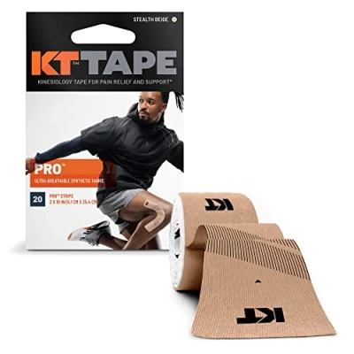Imagen de KT Pro Tape Precut (20 x 25cm) Beige 5 Meters
