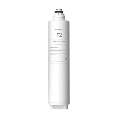 Imagen de Waterdrop WD F2 Filtro, Repuesto para Todos Los Sistemas de Ósmosis Inversa Serie X, X8 &amp; X12 Basic Alkaline X16, Garantía 6 Meses
