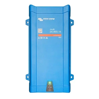 Imagen de Victron Energy MultiPlus 800VA 24 Voltios 230V Inversor de Onda sinusoidal Pura 16 amperios Cargador batería
