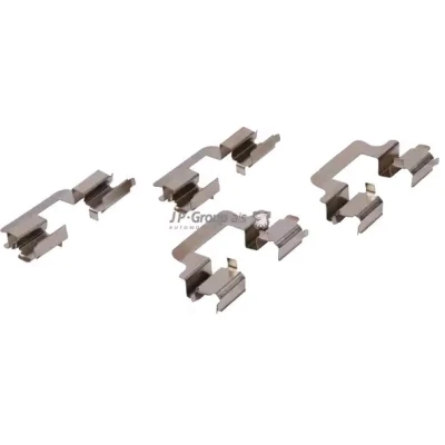 Imagen de JP GROUP 1163750110 Kit de accesorios, pastillas frenos AUDI: A4 B8 Avant, Q5, A6 C7 ALFA ROMEO: 159 Berlina, Brera, Sportwagon