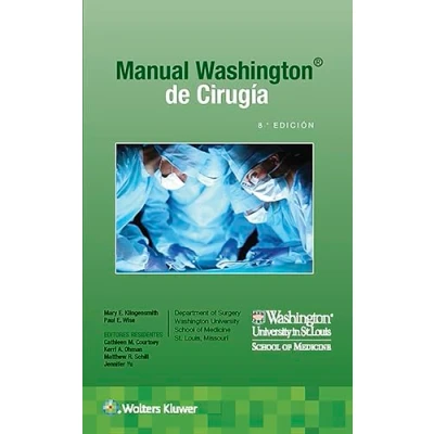 Imagen de Manual Washington de cirugía