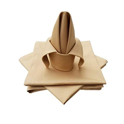 Imagen de Lemos Home Servilletas de Tela, Algodón, Beige, 45 x cm, 4