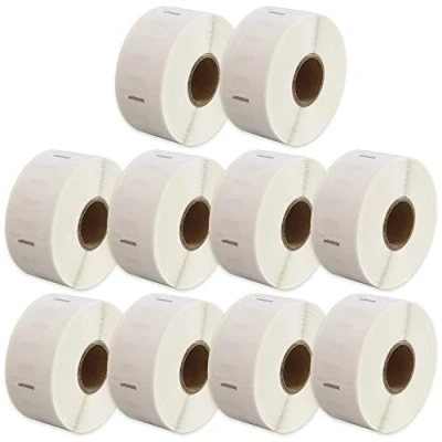 Imagen de Yellow Yeti 10 Rollos 11355 S0722550 19 x 51mm Etiquetas compatibles para DYMO LabelWriter 4XL 450 400 330 320 310 Duo/Turbo/Twin Turbo Seiko SLP 430 420 410 200 100 500 Etiquetas/Rollo