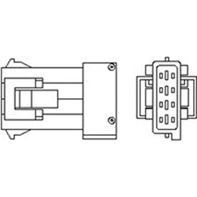Imagen de MAGNETI MARELLI 466016355140 Sonda lambda térmico 4 PEUGEOT: 407 SW, Berlina, CITROËN: C5 I Hatchback, FIAT: Qubo