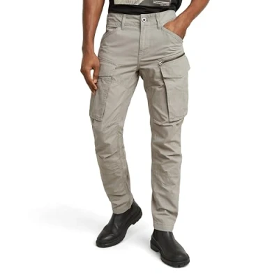 Imagen de G STAR Rovic Zip 3D Regular Tapered Pants Pantalones, Gris (Rock Ridge D02190 d387 g294), 31W / 34L Hombre