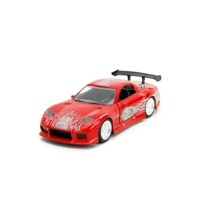 Imagen de Jada Mazda RX 7 JA98377 Fast &amp; Furious Modelo de Juguete Fundido a presión, Color Rosso, 1:32 Scale (98377)