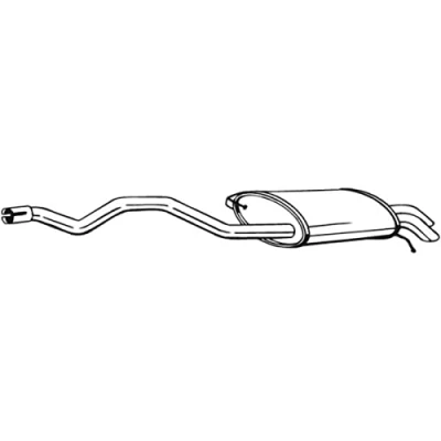 Imagen de Silenciador posterior BOSAL 286 485