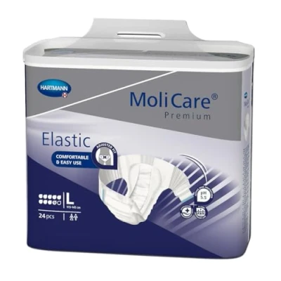 Imagen de Molicare Premium Calzoncillos elásticos (9 gotas, talla XL, 14 unidades), Blanco, XL