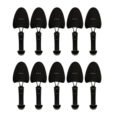 Imagen de MRNHA 5 Pares Horma De Zapato Para Hombre Longitud Ajustable Plastico Ensanchador Organizador Sostenedor Bota (5 Negro)