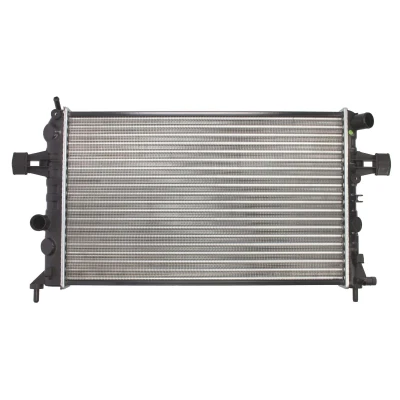 Imagen de NRF Economy Class 54668A Radiador, refrigeración del motor Aluminio 610 378 23 Aletas unidas mecánicamente
