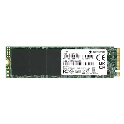Imagen de Transcend MTE110S SSD 1 TB, NVMe PCIe Gen 3x4 M.2, hasta 1700 MB/s de lectura (TS1TMTE110S)