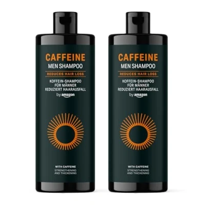 Imagen de by Amazon Champú Caffeine Men, 2 x 400 ml