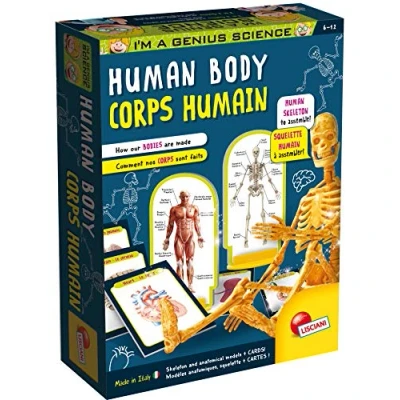 Imagen de Liscianigiochi Lisciani I&#039;m Genius A LA DECUBRETA del Cuerpo Humano, EX48960, color, 20 x 5.6 26.5 cm