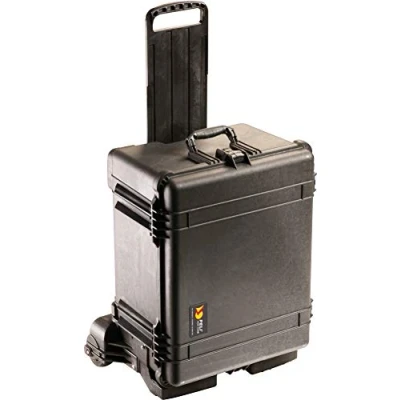 Imagen de Peli 1620M contenedor Todoterreno estanco con Ruedas de Alta Resistencia, IP57 e Impermeable al Polvo, 72L Capacidad, Fabricado en EE.UU., Espuma Personalizable, Color Negro