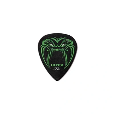 Imagen de JIM DUNLOP Púas Ultex Hetfield&#039;s Black Fang 0,73mm Saco de 6, Negro