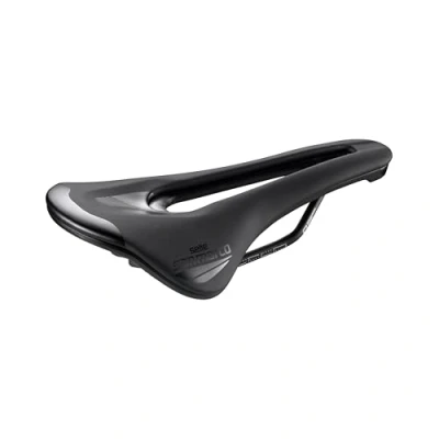 Imagen de Selle San Marco SHORTFIT 2.0 Dynamic Sillín Bicicleta Carretera, Ligero, Agujero Anatómico, Cuadro en Manganeso Resistente Talla S3, Negro
