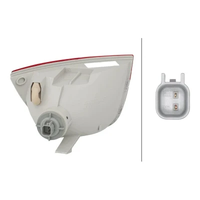Imagen de HELLA 2ZR 354 063 021 Piloto de marcha atrás P21W con portalámparas, sin bombilla FORD: Focus Mk1 Hatchback
