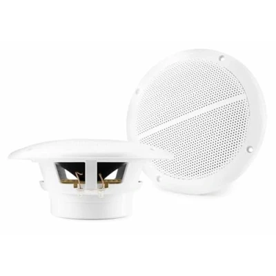 Imagen de Vonyx MSV65 Altavoces estancos 6,5&quot; 8 Ohm 2 100 vatios a Prueba de Salpicaduras, 6,5 Pulgadas, Ideal para integrar en baños, Piscinas, Sauna, etc., Sistema Sonido Profesional