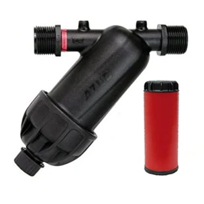 Imagen de Filtro de Anillas 3/4&quot; para Tuberia 25mm. Incluye Tapón Vaciado. Riego por Goteo. Capacidad Filtrado 120 Mesh. Fabricado en Europa. Azud Modular 100, Sistema Filtración Agricultura