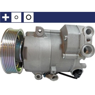 Imagen de MAHLE ORIGINAL ACP 145 000S Compresor de Aire Acondicionado CVC6 12 PAG 46 R 134 a con junta anular OPEL: Astra J Hatchback, Meriva B