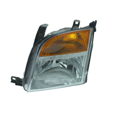 Imagen de TYC 20 12184 06 2 Faros izquierda H4 amarillo para circulación por la derecha con electromotor, sin portalámparas FORD: Fusion Familiar