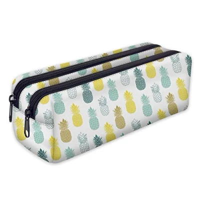 Imagen de Estuches plumier la tuba Estuche Lapices de gran capacidad Colores Para Niñas y Niño Piña [107]