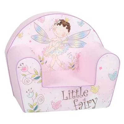 Imagen de KNORRTOYS.COM Knorr Toys 68377 Little Fairy Sillón Infantil, Espuma, Rosa