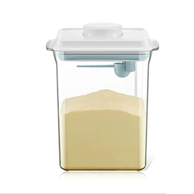 Imagen de Nocsm Dispensador De Polvo FóRmula. Caja PortáTil Almacenamiento Leche En para Alimentos Contenedor Sellados Polvo, Snacks, Cereales. (2.3L)