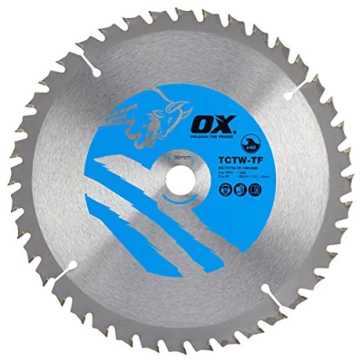 Imagen de OX Hoja de sierra circular corte fino madera 190/16mm, 40 Dientes ATB