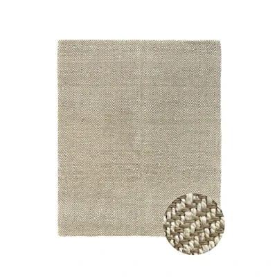 Imagen de HAMID Alfombra de Yute Alcázar, 100% Fibra Natural, Suave, Tejida a Mano, Salón, Comedor, Dormitorio, Pasillos, Entrada Blanco (300x250cm)
