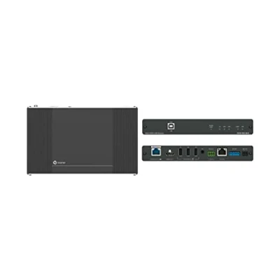 Imagen de Receptor 4K60 4:4:4 con PoE bidireccional, USB, Ethernet, RS