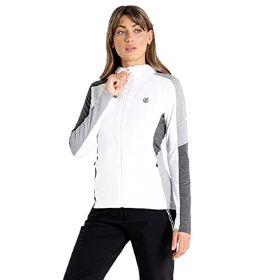 Imagen de Dare2b Convey Core Womens Strech para esquí, senderismo y trekking: tejido elástico reciclado con respaldo cálido, secado rápido, capucha cremallera completa