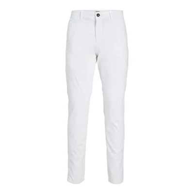 Imagen de Jack &amp; Jones Marco Bowie NOOS Pantalones chinos, Hombre, Talla: 32x30, White