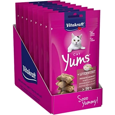 Imagen de Vitakraft Vtk. Cat YUMS Pate 9Ud 28822 900 g