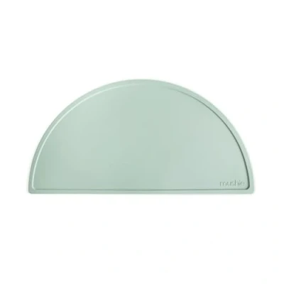 Imagen de Mushie Mantel Individual de Silicona para Niños Tapete Resistente a Las Manchas y Apto Lavavajillas Diseño Antideslizante Accesorio Durable Pequeños Niñas Cambridge Blue