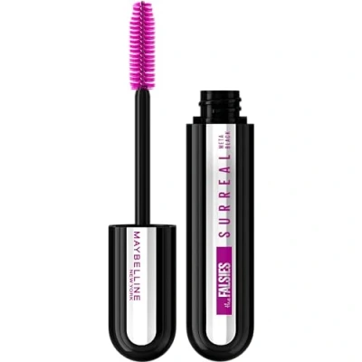 Imagen de Maybelline New York, Máscara de pestañas The Falsies Surreal Metablack, Efecto Extensiones, Longitud y Volumen, con Perlas Ultranegras