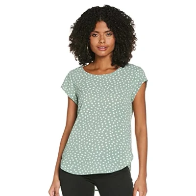 Imagen de ONLY VIC SS AOP NOOS PTM Blusa, Mujer, Talla: 34, Chinois green/karo
