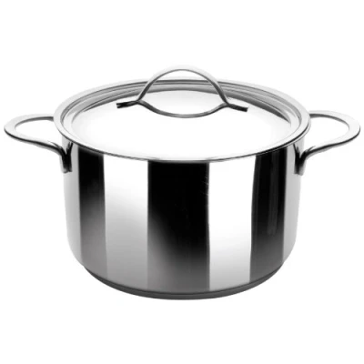 Imagen de Ibili 605222 Noah Olla con tapa Inox 22 cm