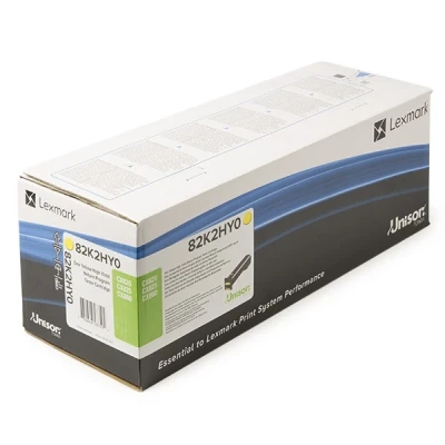 Imagen de Lexmark 82K2HY0 toner amarillo XL (original)