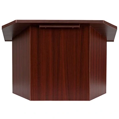 Imagen de Flash Furniture Plegable Madera de Caoba Mesa Atril