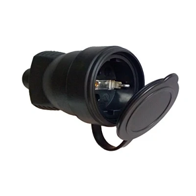 Imagen de acoplamiento de goma Schuko, 250 V 16 A, Schuko