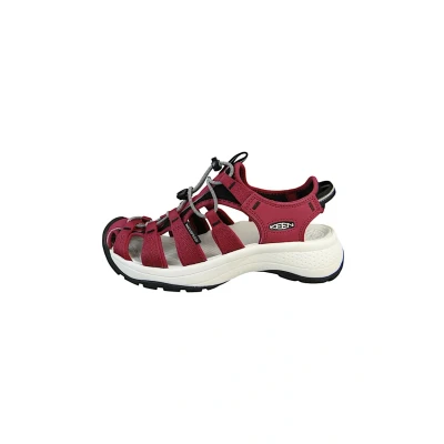 Imagen de KEEN Astoria West Sandal, Sandalias Mujer, Beaujolais Star White, 41 EU