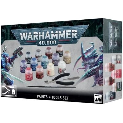 Imagen de GAMES WORKSHOP Warhammer 40K: Paints &amp; Tools Set