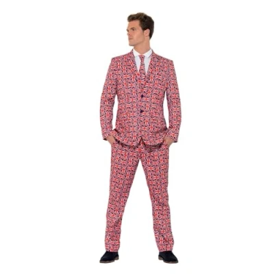Imagen de Smiffys Traje Bandera Británica, con Chaqueta, Pantalones y Corbata